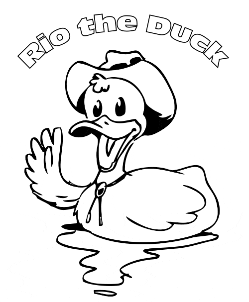 rio-the-duckcoloring-page